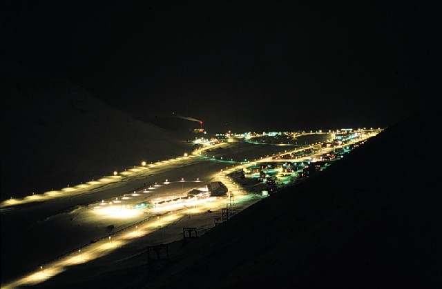 Longyearbyen in winter