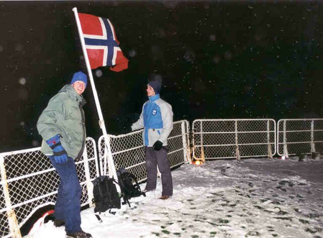 Schiff unter norwegischer Flagge