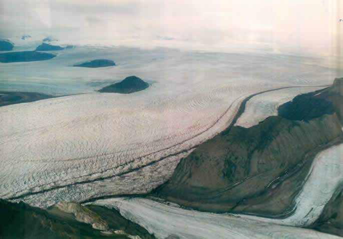 Spitsbergen from the air