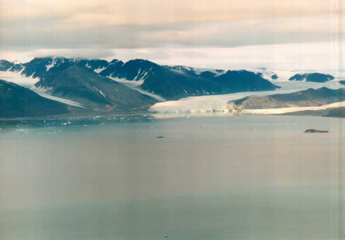Kalbender Gletscher