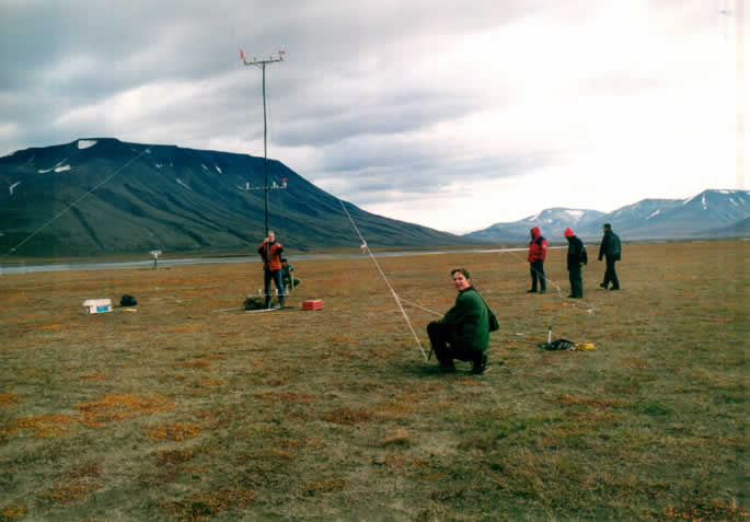 studying in Spitsbergen